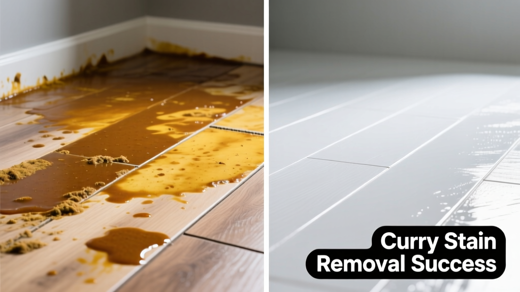 How to Remove Curry Stains from Laminate Flooring