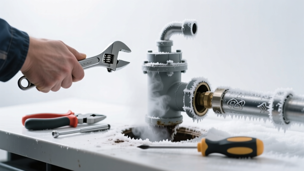 Fix Frozen Sump Pump Discharge Making Noise