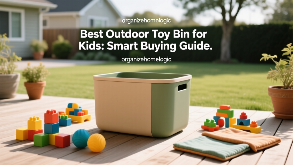 Best Outdoor Toy Bin for Kids: Smart Buying Guide