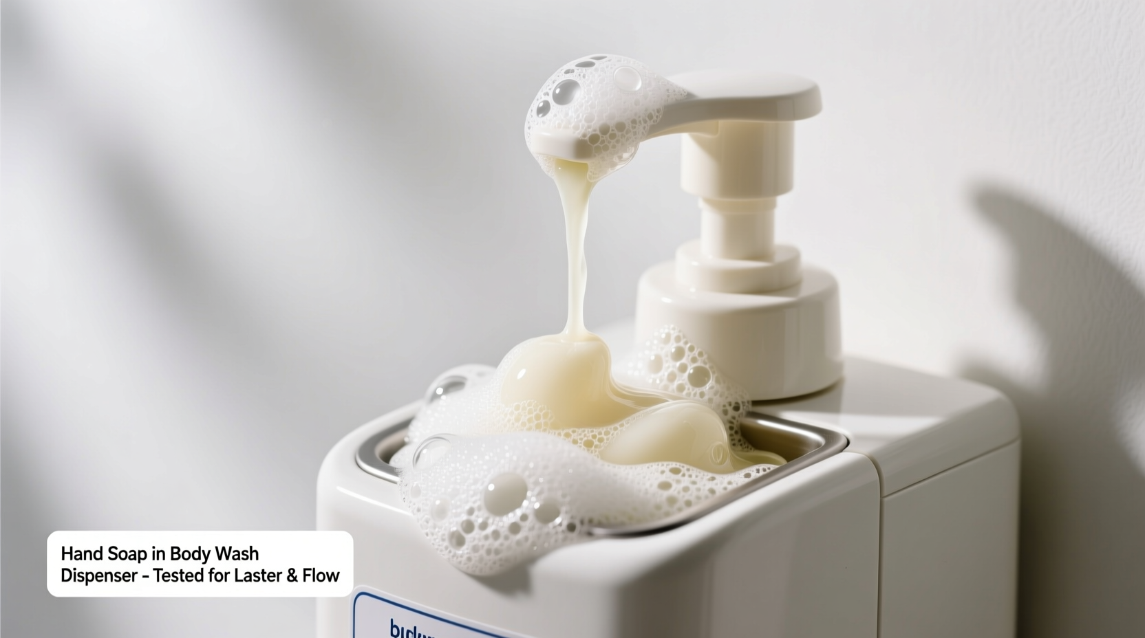 can you use hand soap in a body wash dispenser practicality and lather tested