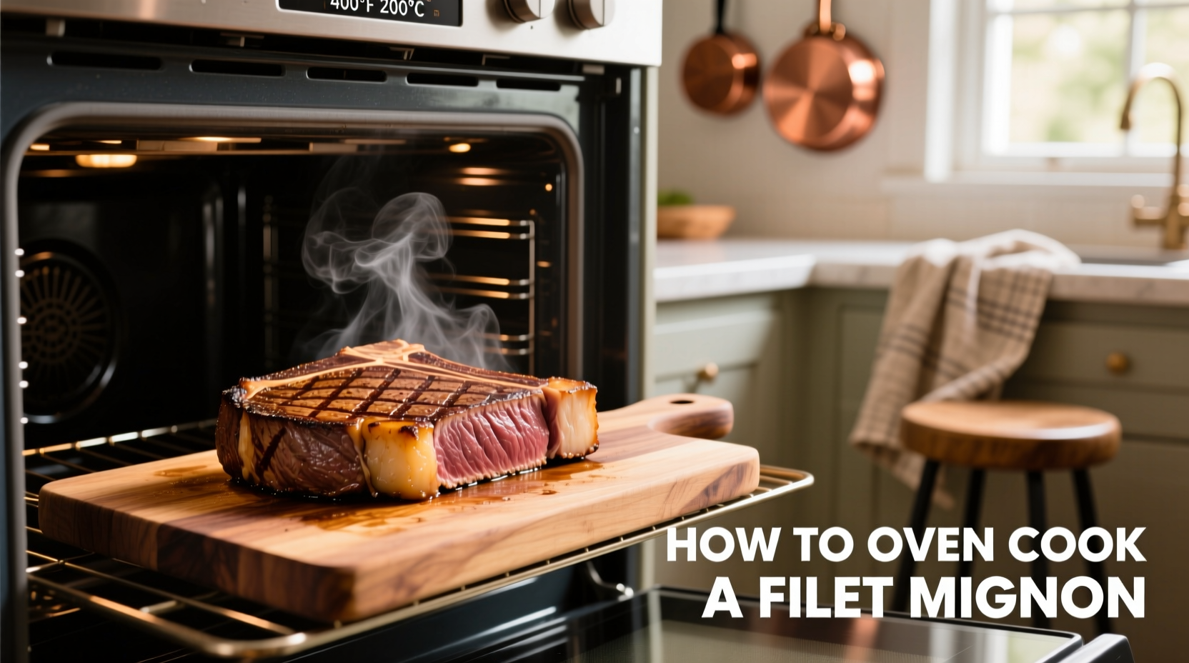how to oven cook a filet mignon