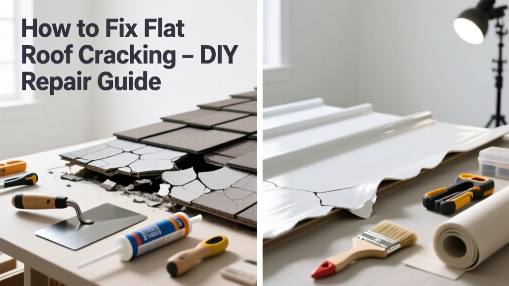 How to Fix Flat Roof Cracking: DIY Repair Guide