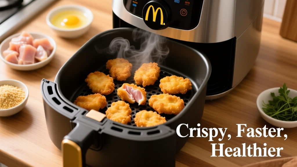 Air Fry McDonald’s Nuggets: Crispy, Fast & Healthier