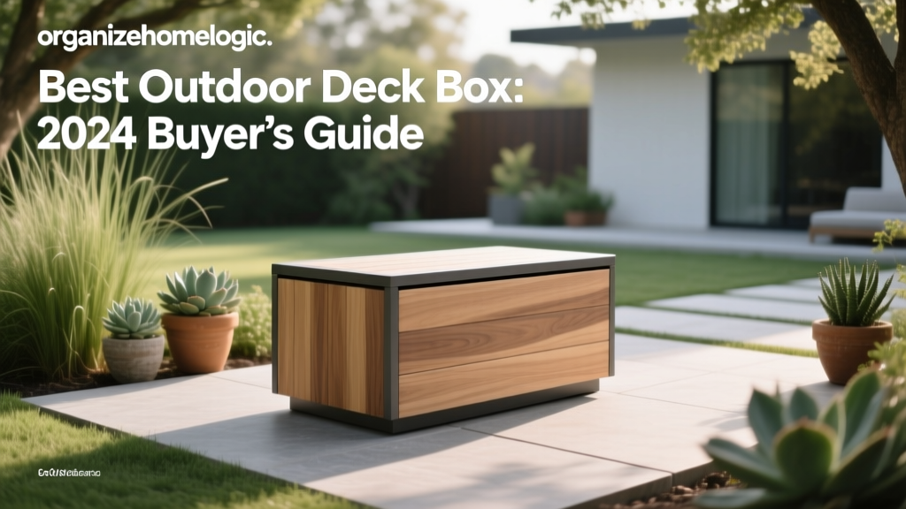 Best Outdoor Deck Box: 2024 Buyer’s Guide