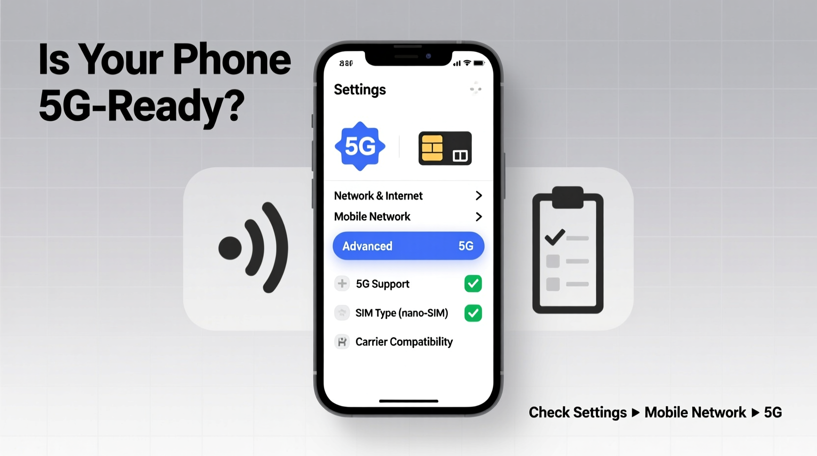 how to check if your phone is compatible with 5g networks