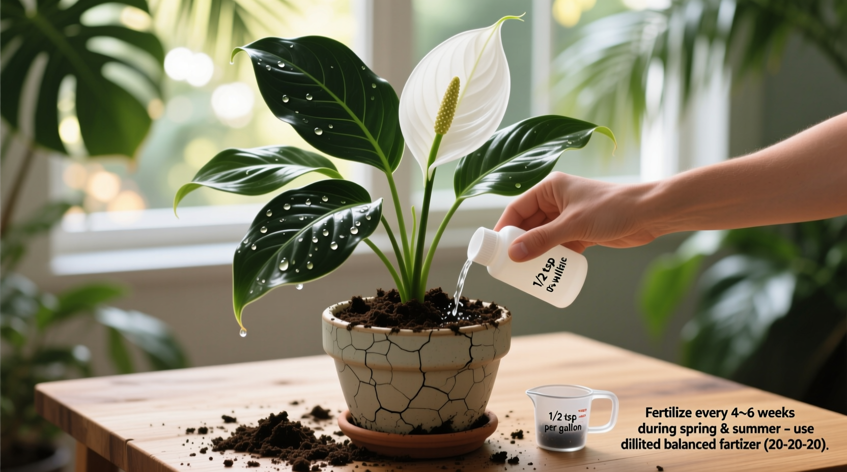 Peace Lily Fertilizer Guide | TheHomeSprouts
