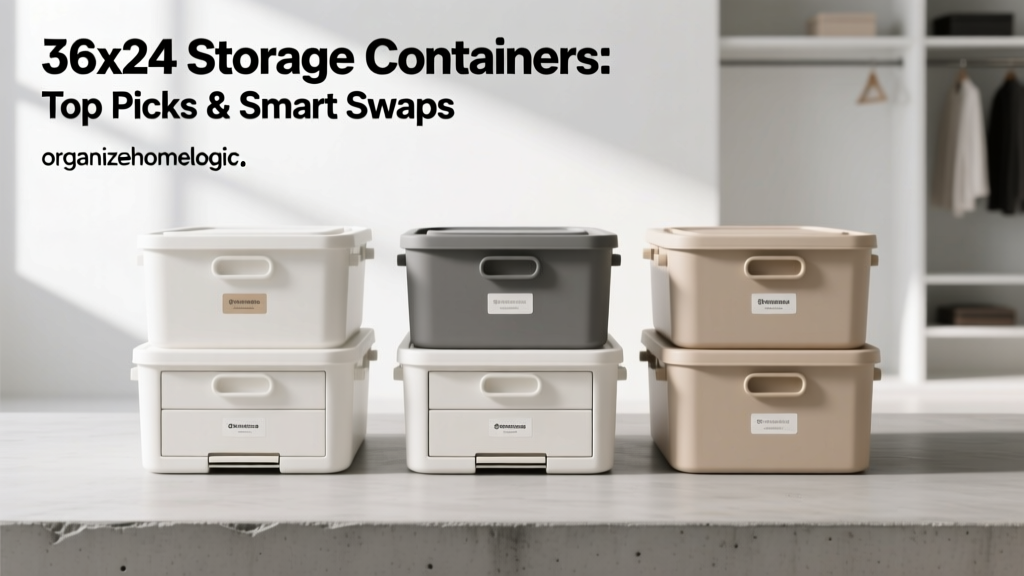 36x24 Storage Containers: Top Picks & Smart Swaps