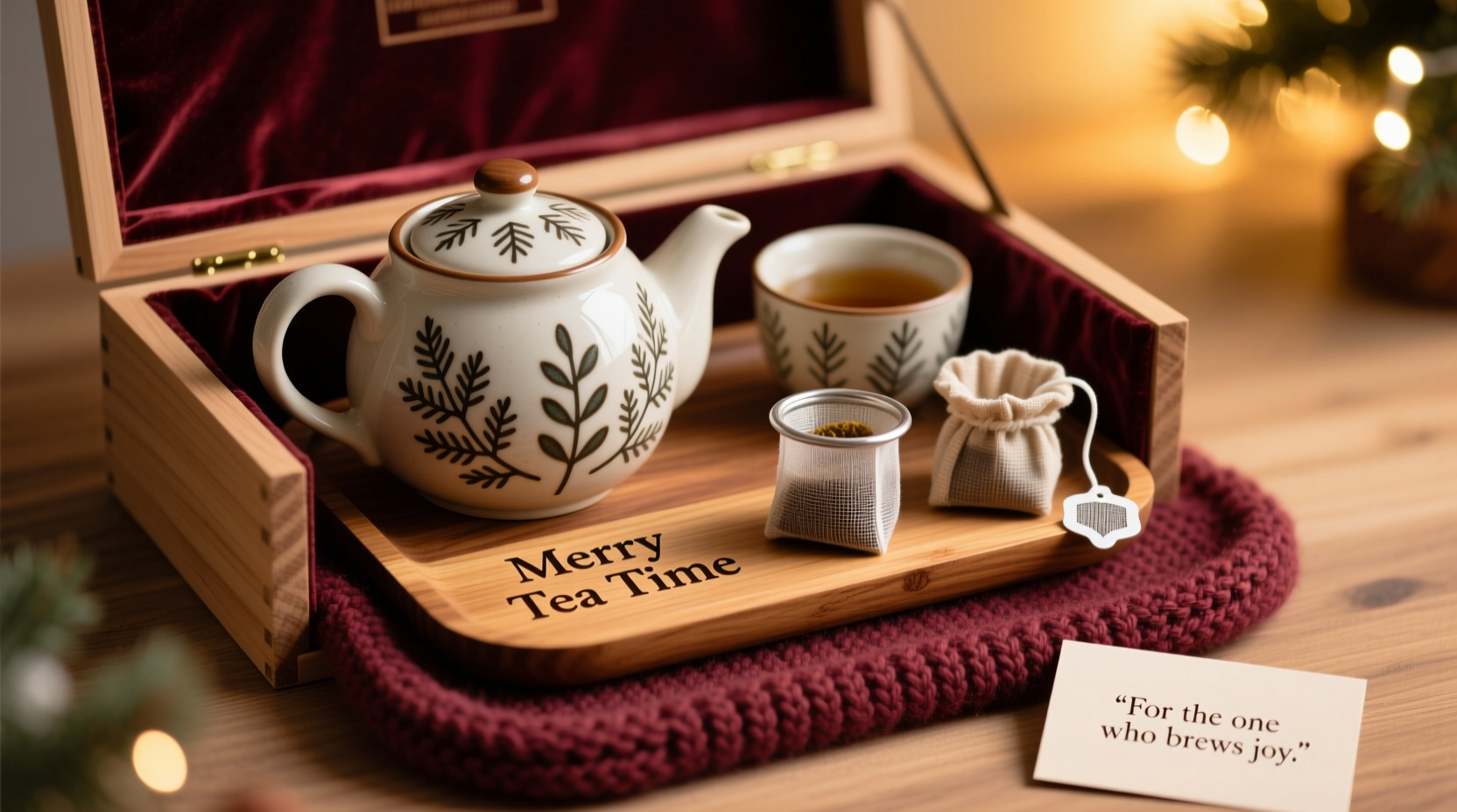 christmas gift for tea drinker cozy and functional ideas