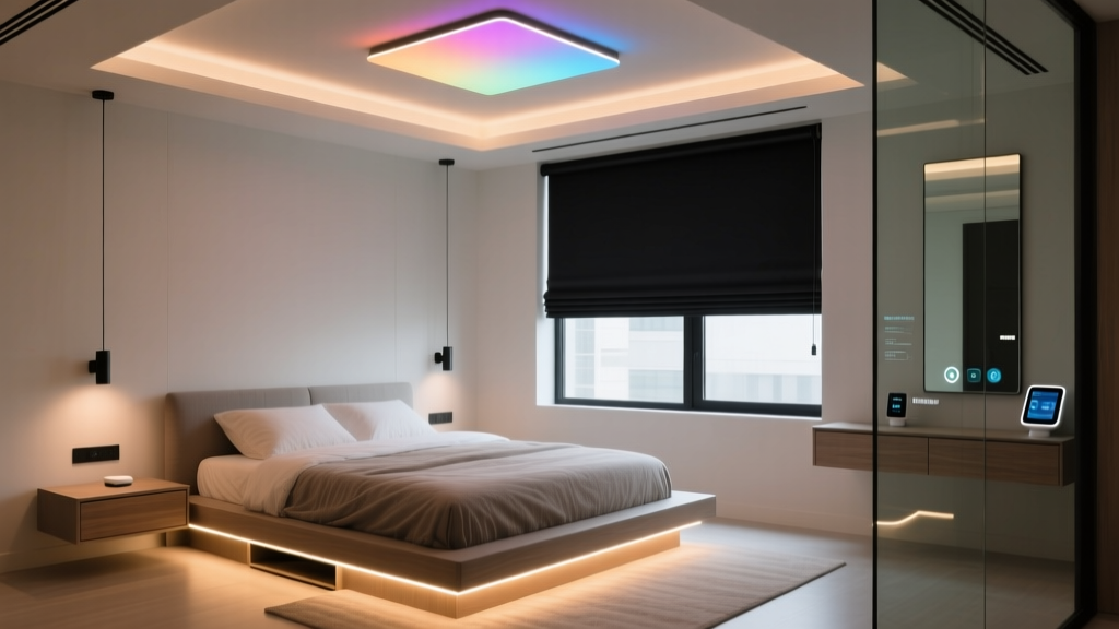 Smart Bedroom Lighting & Shades: Design-Forward Automation That Blends Seamlessly