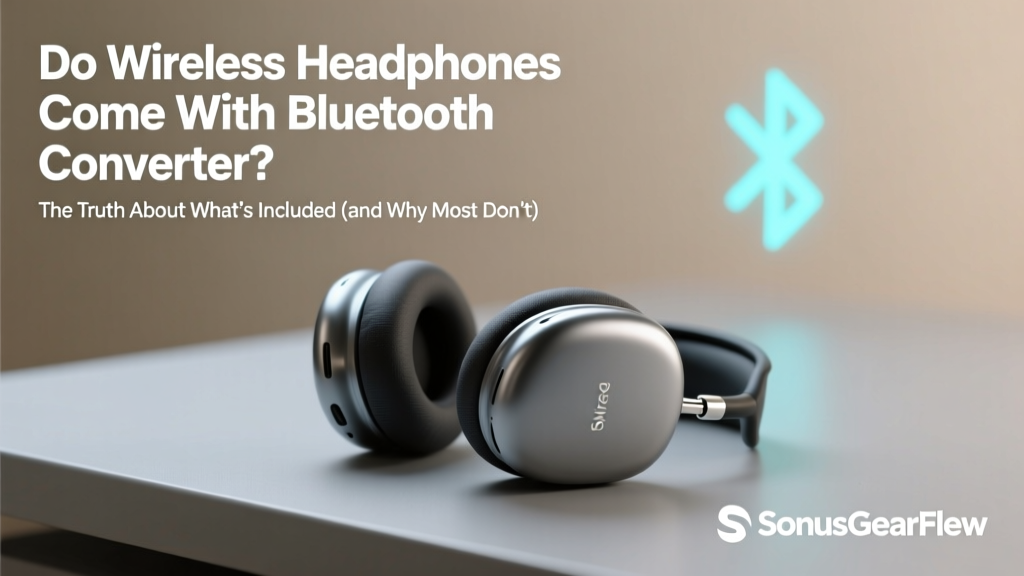 Do Wireless Headphones Come With Bluetooth Converter?