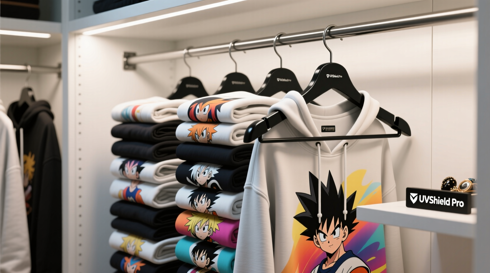 anime hoodie storage fade free space smart