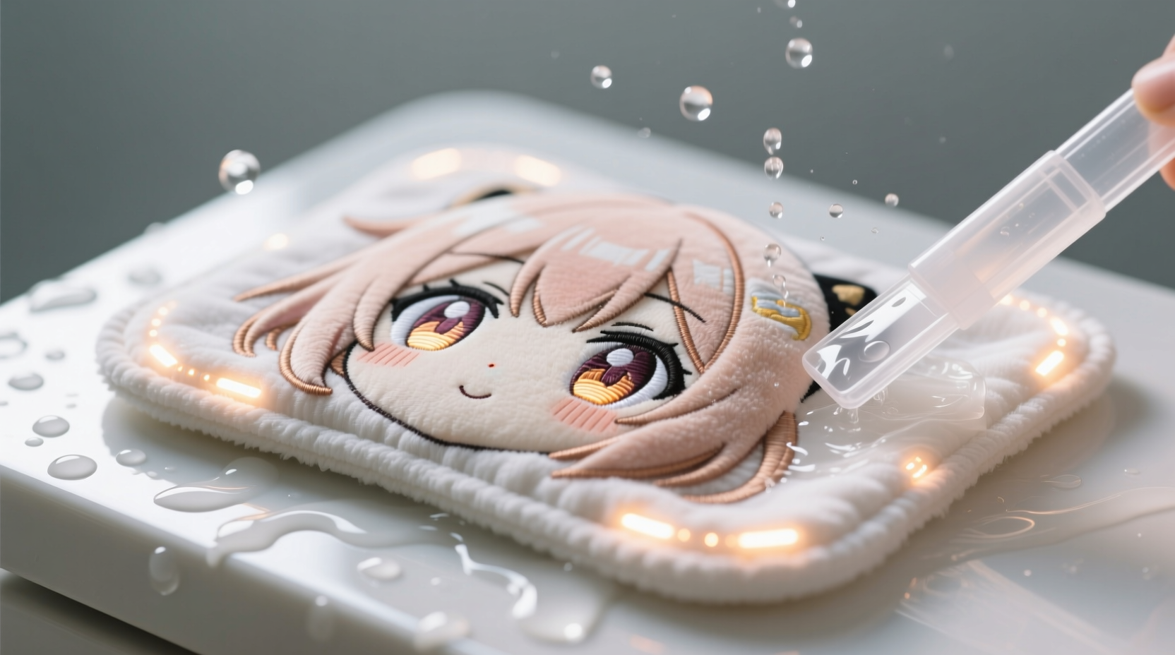 how to wash a plush anime figurine mat safely