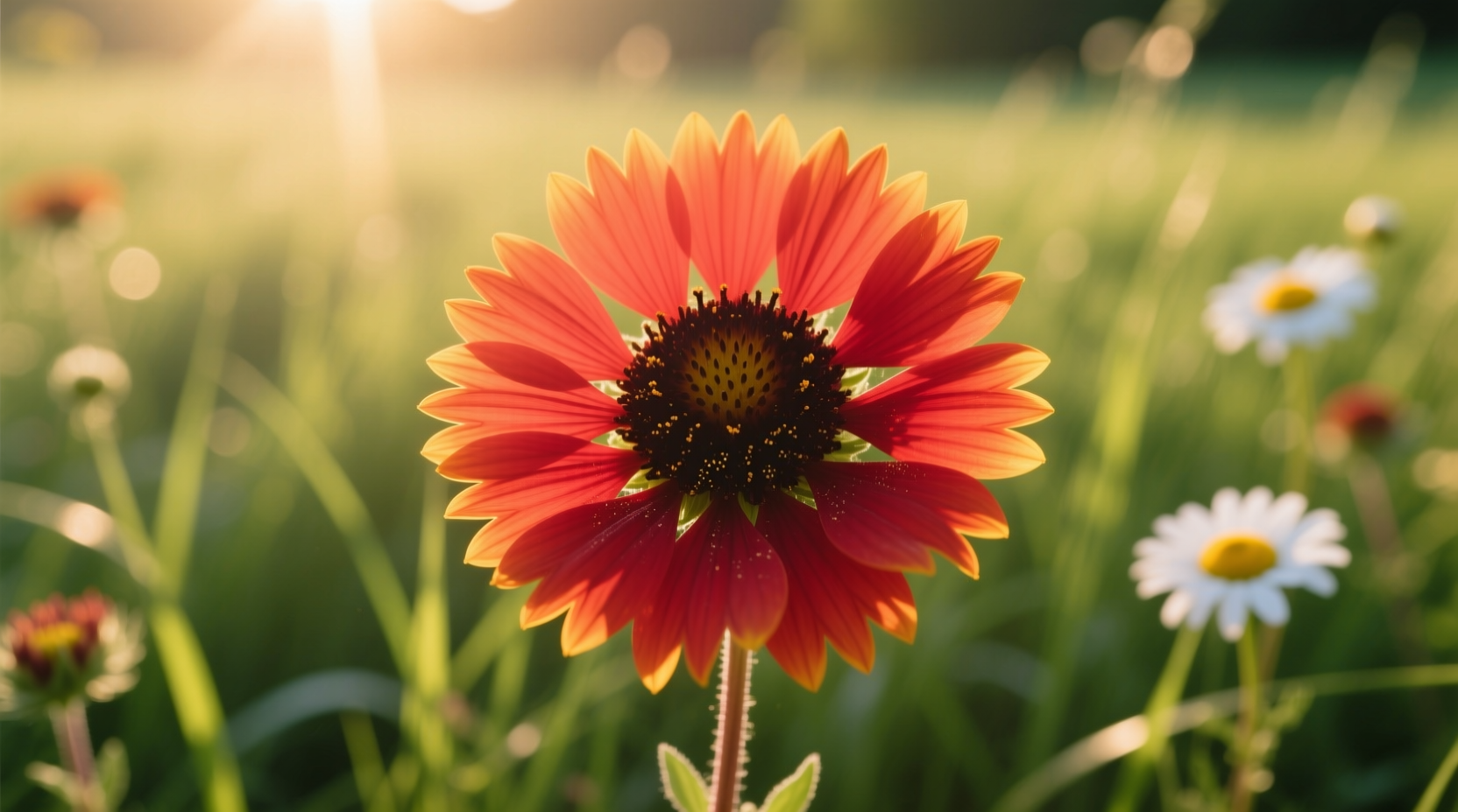 red gaillardia