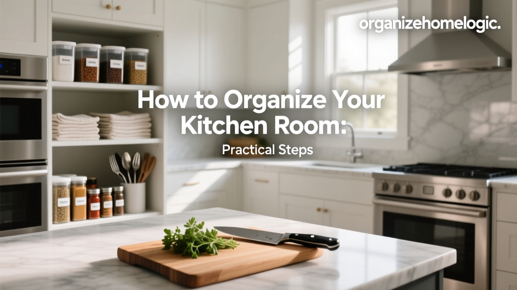 How to Organize Your Kitchen Room: Practical Steps