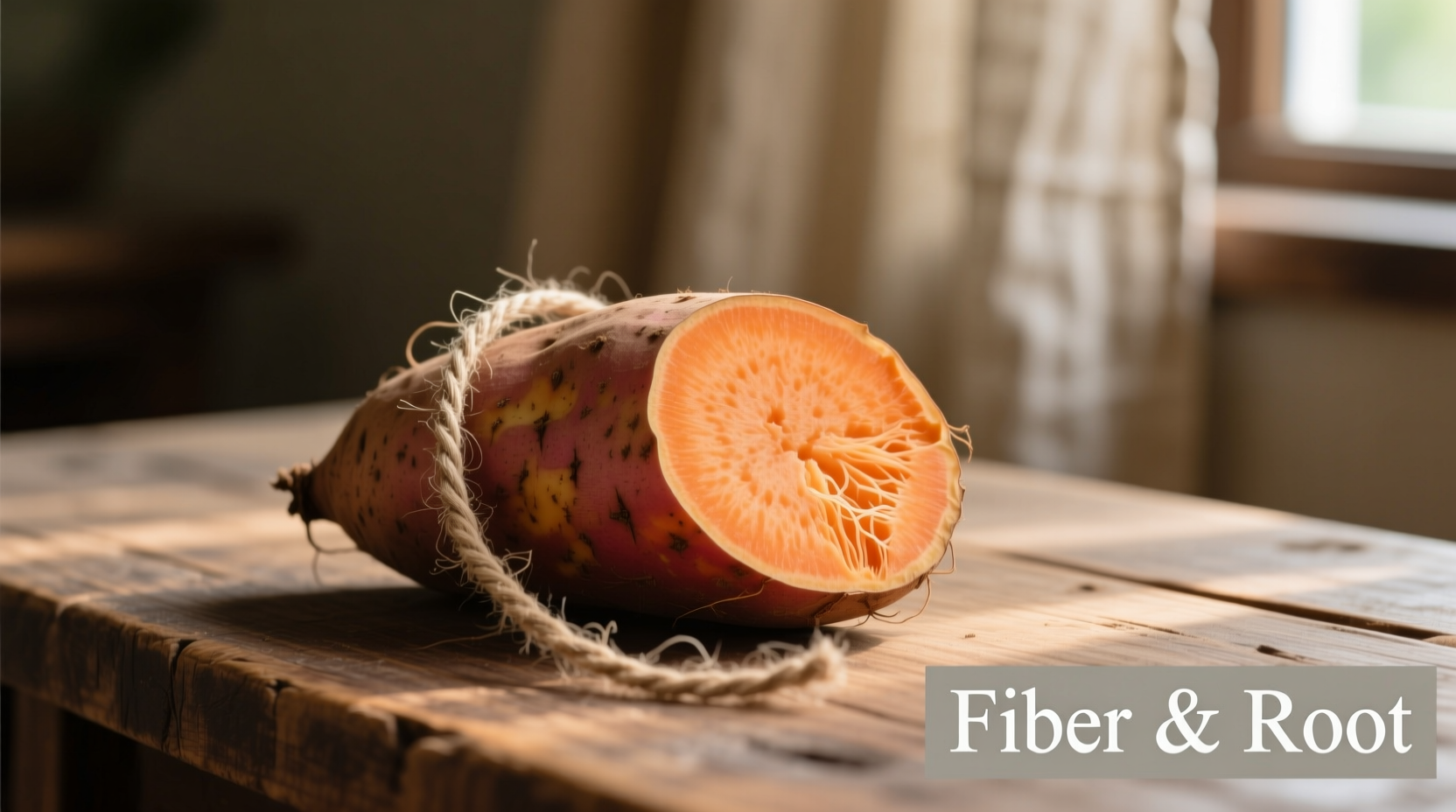 sweet potato and fiber