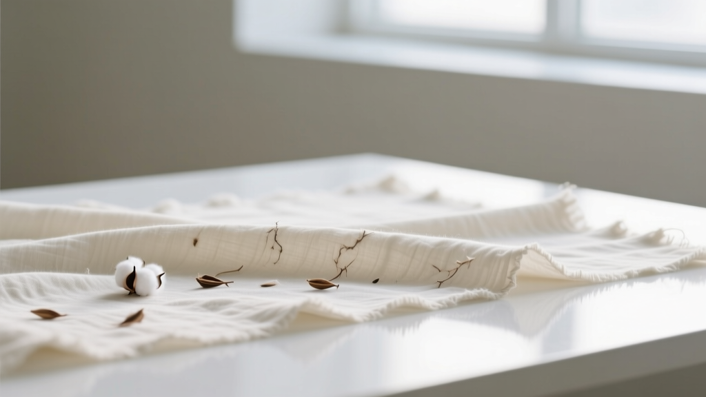 Raw Cotton Fabric: The Unbleached Foundation of Sustainable Design