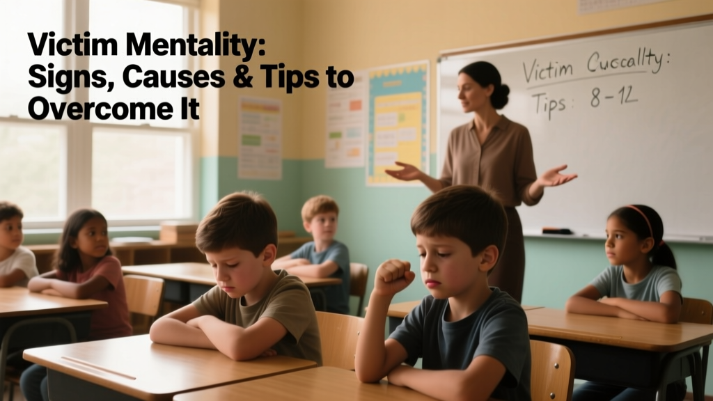 Victim Mentality: Recognizing the Signs, Understanding Root Causes, and Evidence-Based Strategies to Overcome It