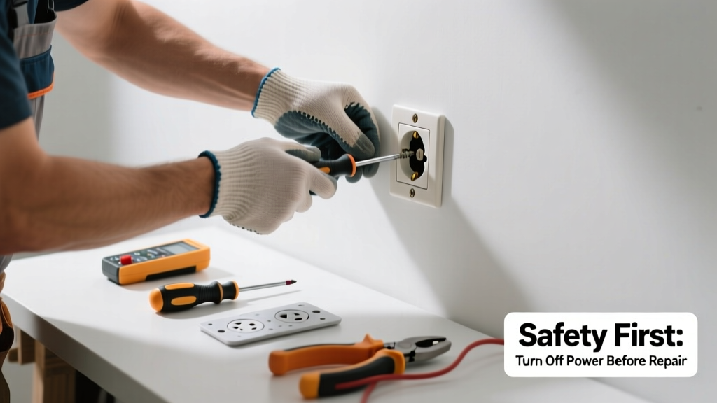How to Fix a Loose Outlet in the Wall Safely