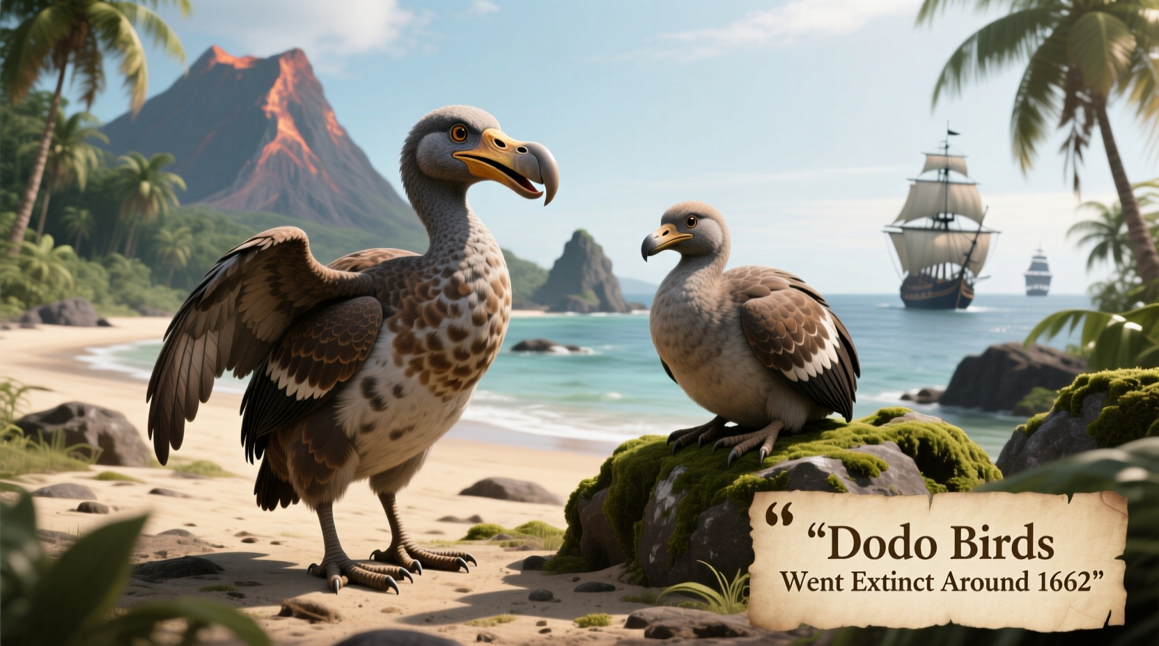 when were dodo birds extinct