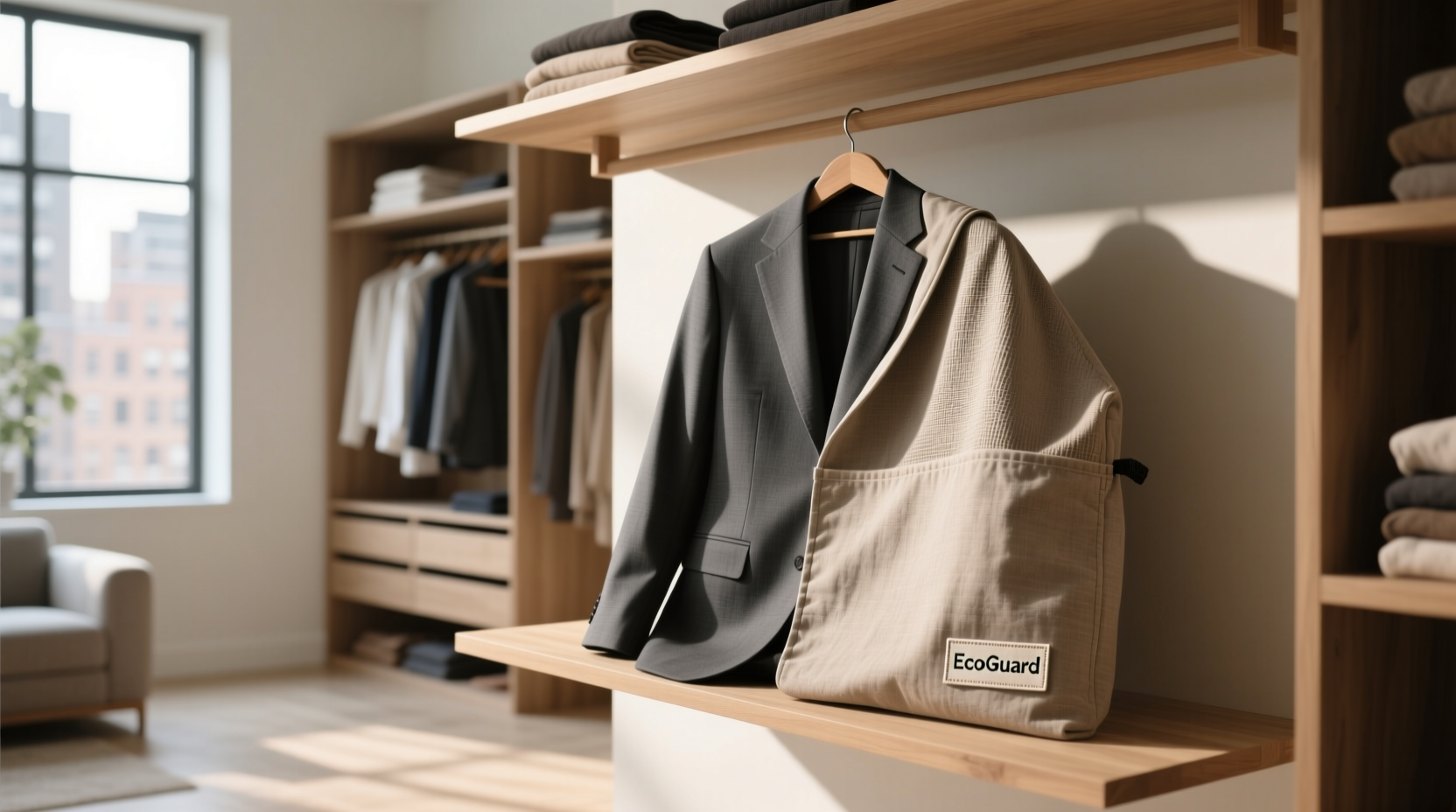 closet organization tips garment covers vs foldable bags