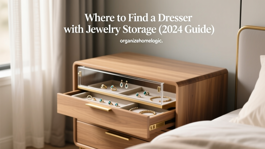 Where to Find a Dresser with Jewelry Storage (2024 Guide)