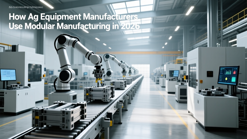 How Ag Equipment Manufacturers Use Modular Manufacturing in 2026