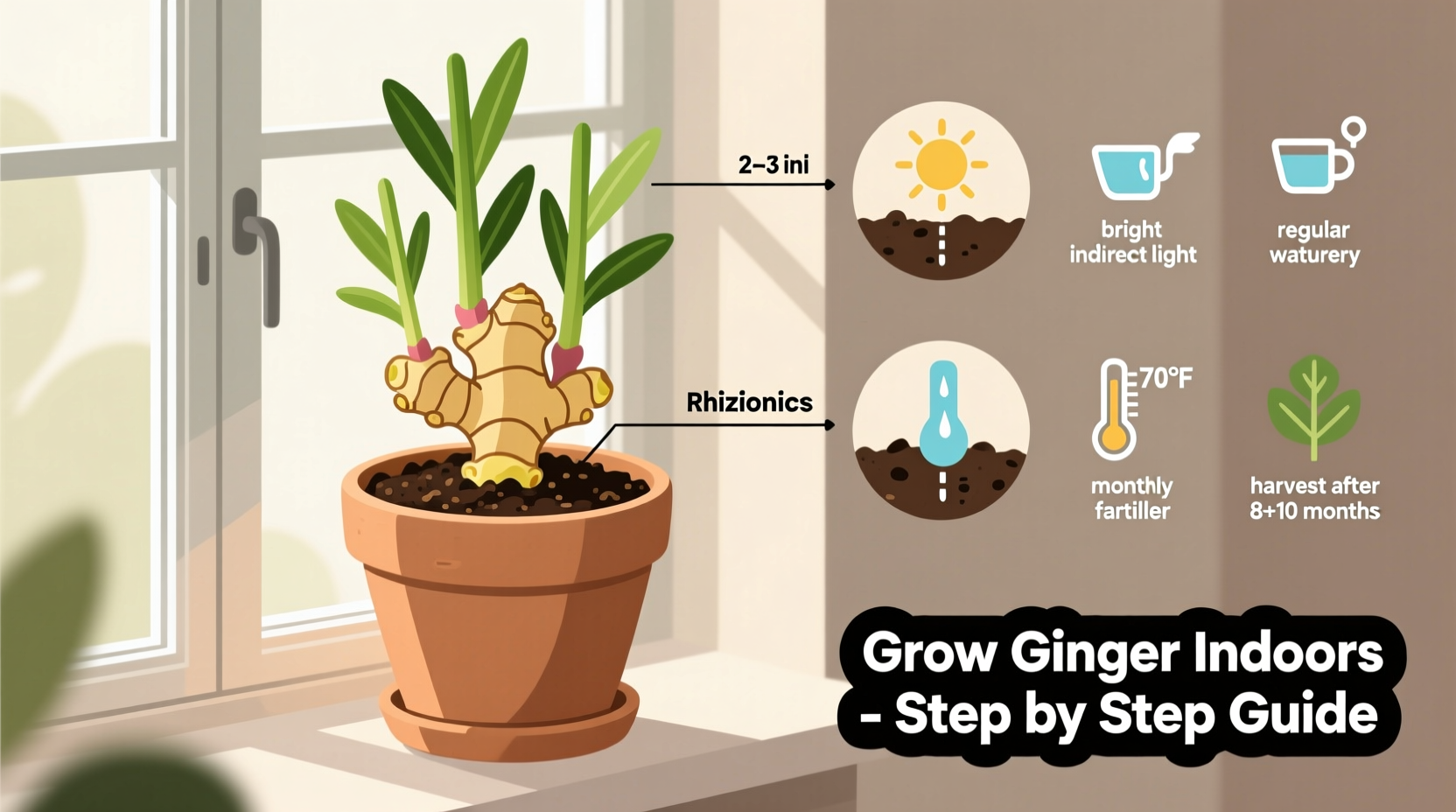 Ingwer anbauen: Schritt-für-Schritt-Anleitung für Erfolg