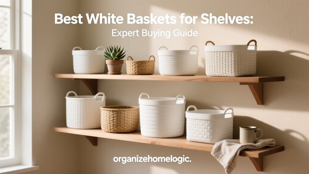 Best White Baskets for Shelves: Expert Buying Guide