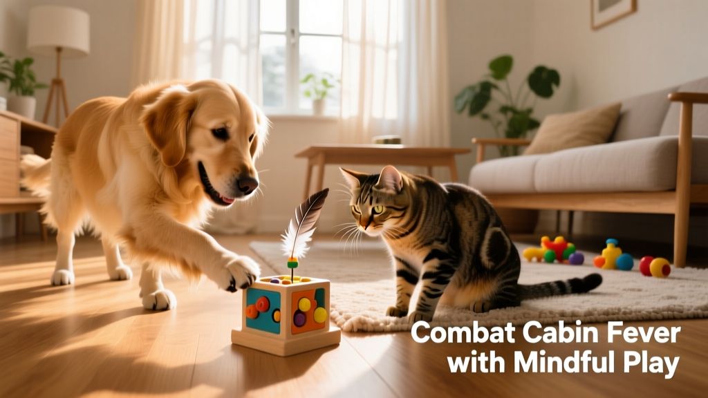 How Puzzle Toys Can Combat Pet Cabin Fever