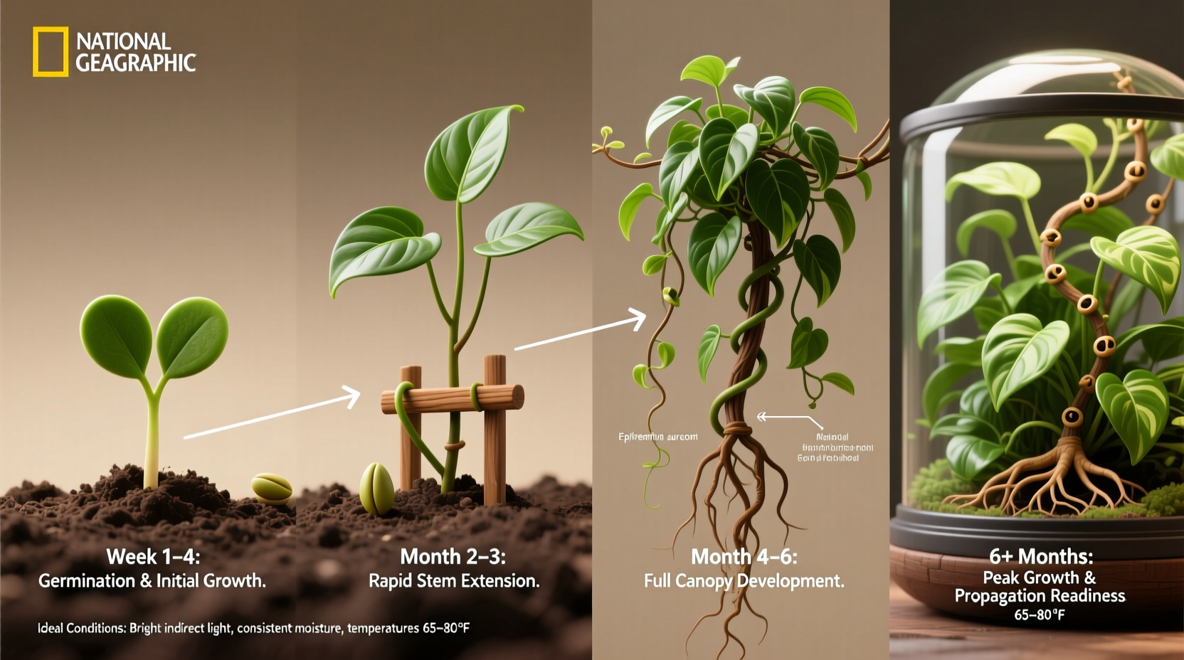 Pothos Growth Timeline: 7 Expert Tips | TheHomeSprouts