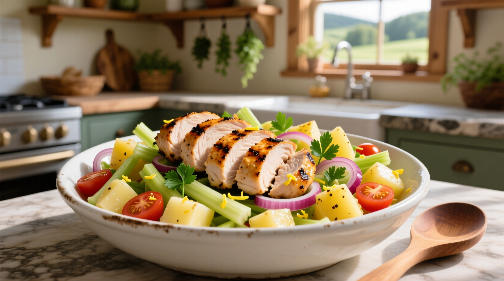 Perfect Chicken and Potato Salad Recipe: Classic & Variations