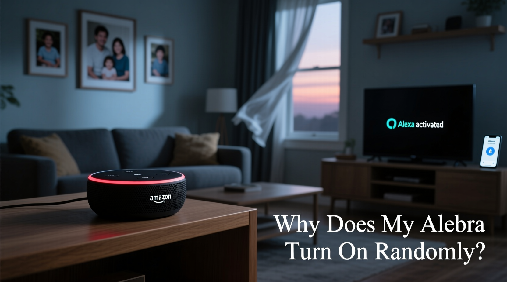 why does my alexa turn on randomly troubleshooting spooky activations