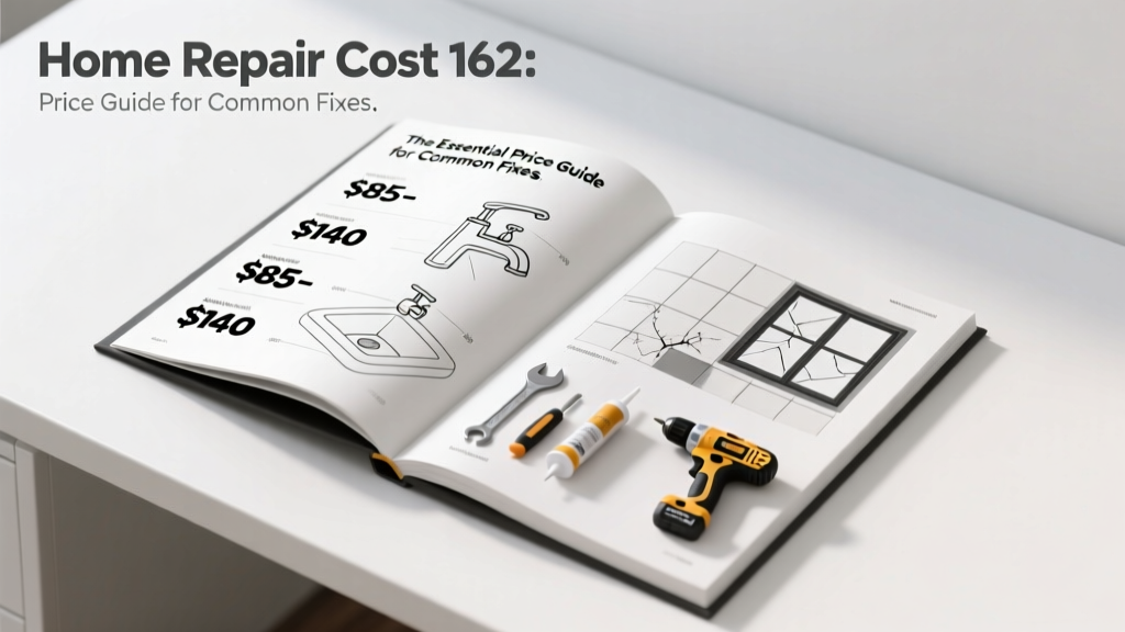 Home Repair Cost 162: Price Guide for Common Fixes