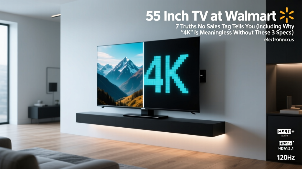 55 Inch TV at Walmart: 7 Truths No Sales Tag Tells You (Including Why '4K' Is Meaningless Without These 3 Specs)