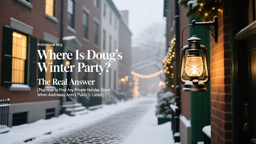 Doug’s Winter Party Location: How to Find Private Events