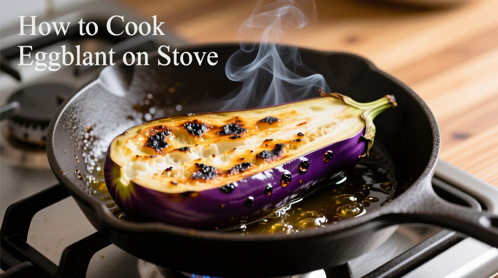 how to cook eggplant on stove