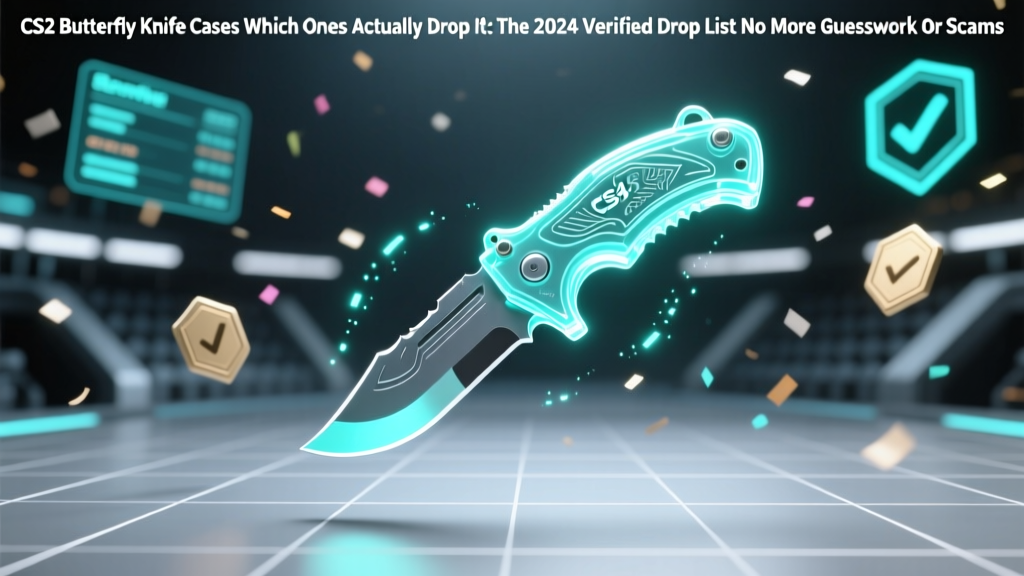 Cs2 Butterfly Knife Cases Which Ones Actually Drop It: The 2024 Verified Drop List (No More Guesswork or Scams)
