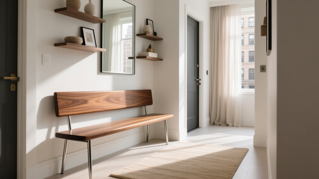 Narrow Entryway Bench with Back: Stylish & Space-Smart Picks