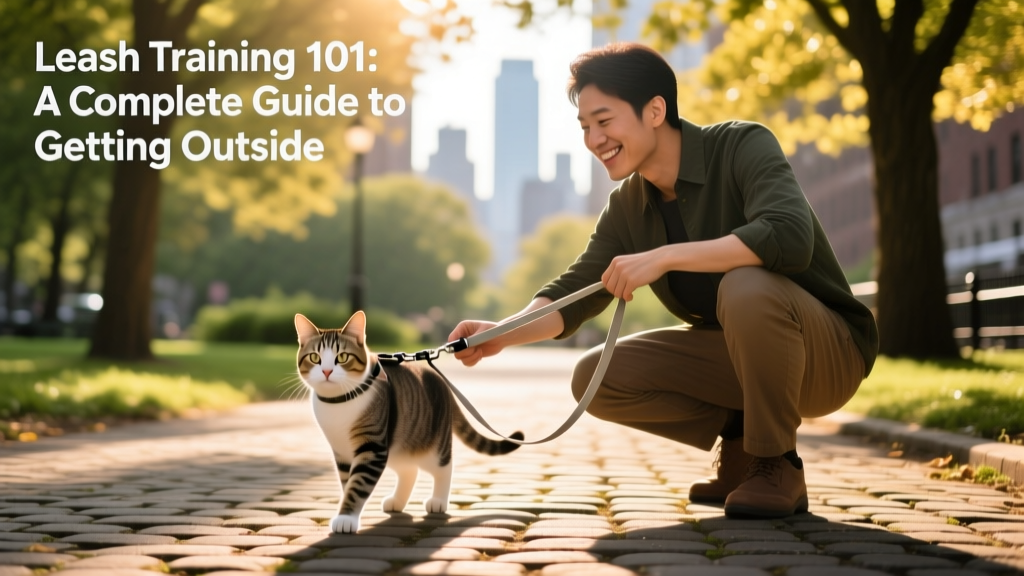 Leash Training a Cat 101: A Complete Guide to Getting Outside