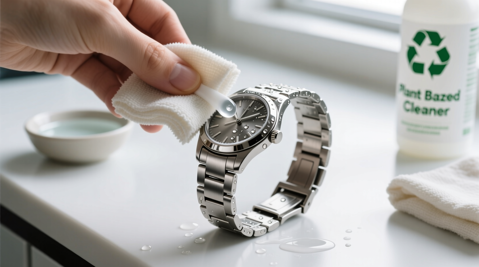 eco friendly cleaning tips for stainless steel watch bands