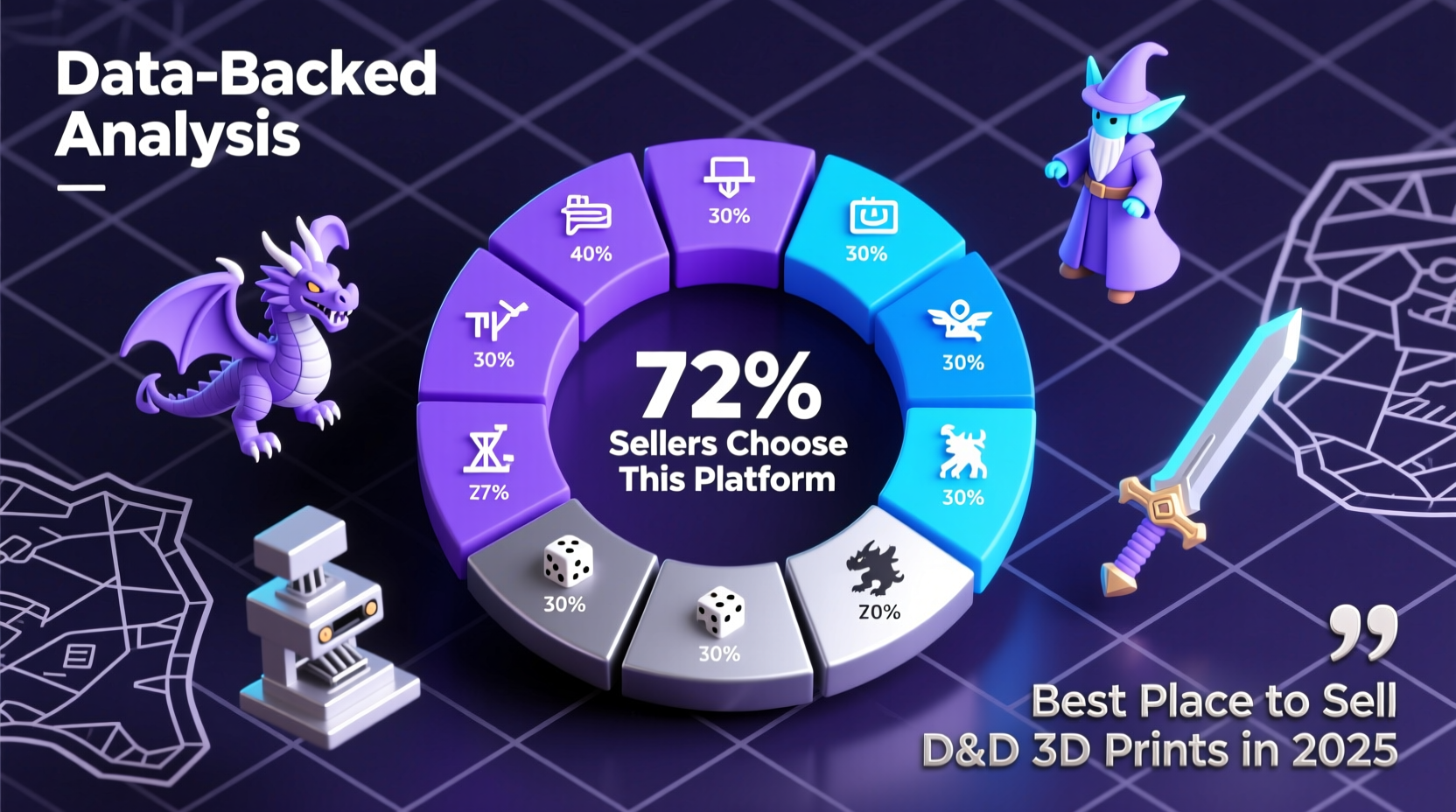 best place to sell dnd 3d prints