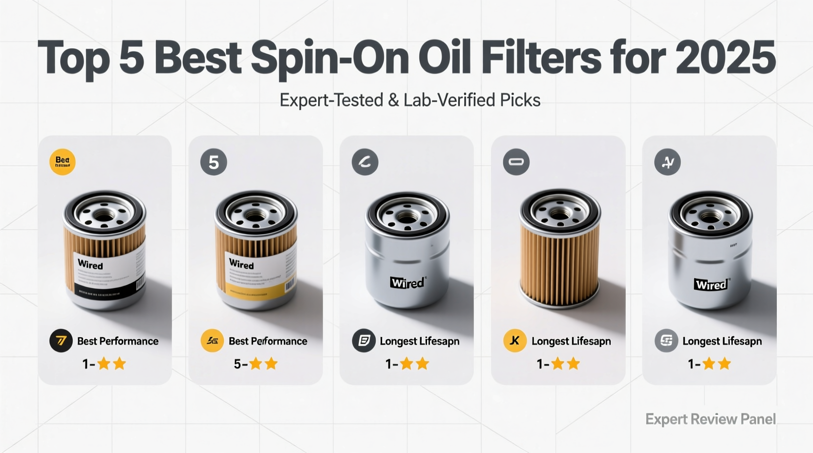 best spin on oil filter