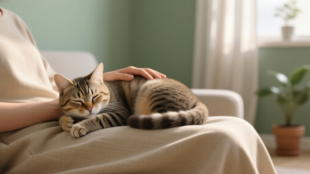 Why Your Cat Sleeps on You (or Avoids You)