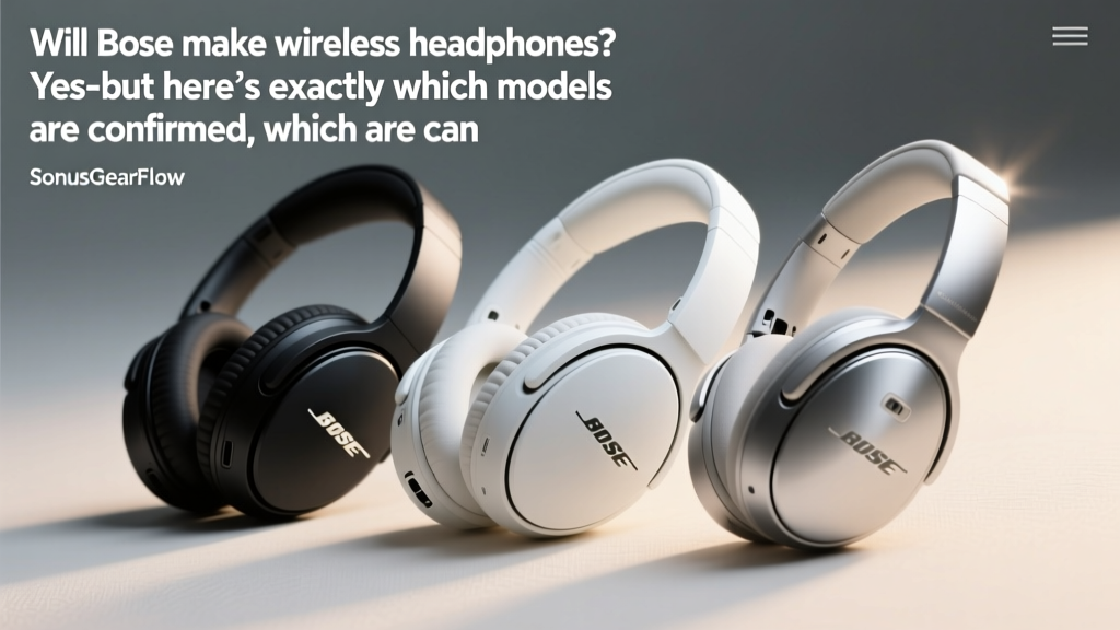 Bose Wireless Headphones Roadmap 2026