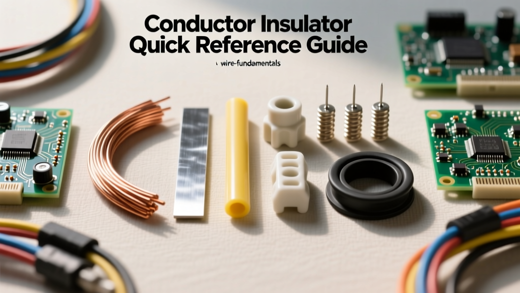 What Is a Conductor & Insulator? Quick Wiring Reference