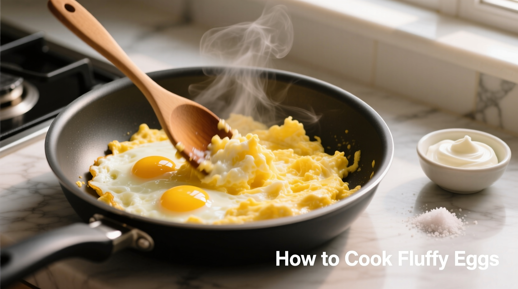 how to cook fluffy eggs