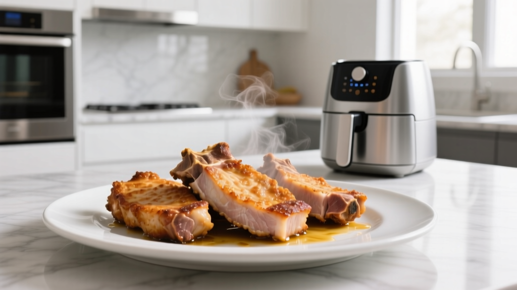 Crispy Boneless Pork Chops in Air Fryer (Safe & Juicy!)