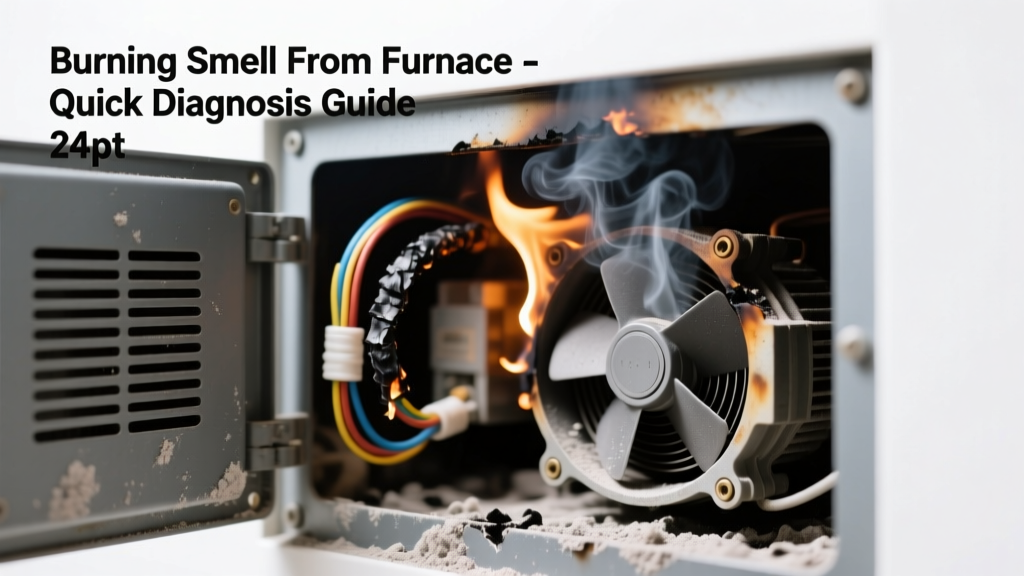 Burning Smell From Furnace: Quick Diagnosis Guide