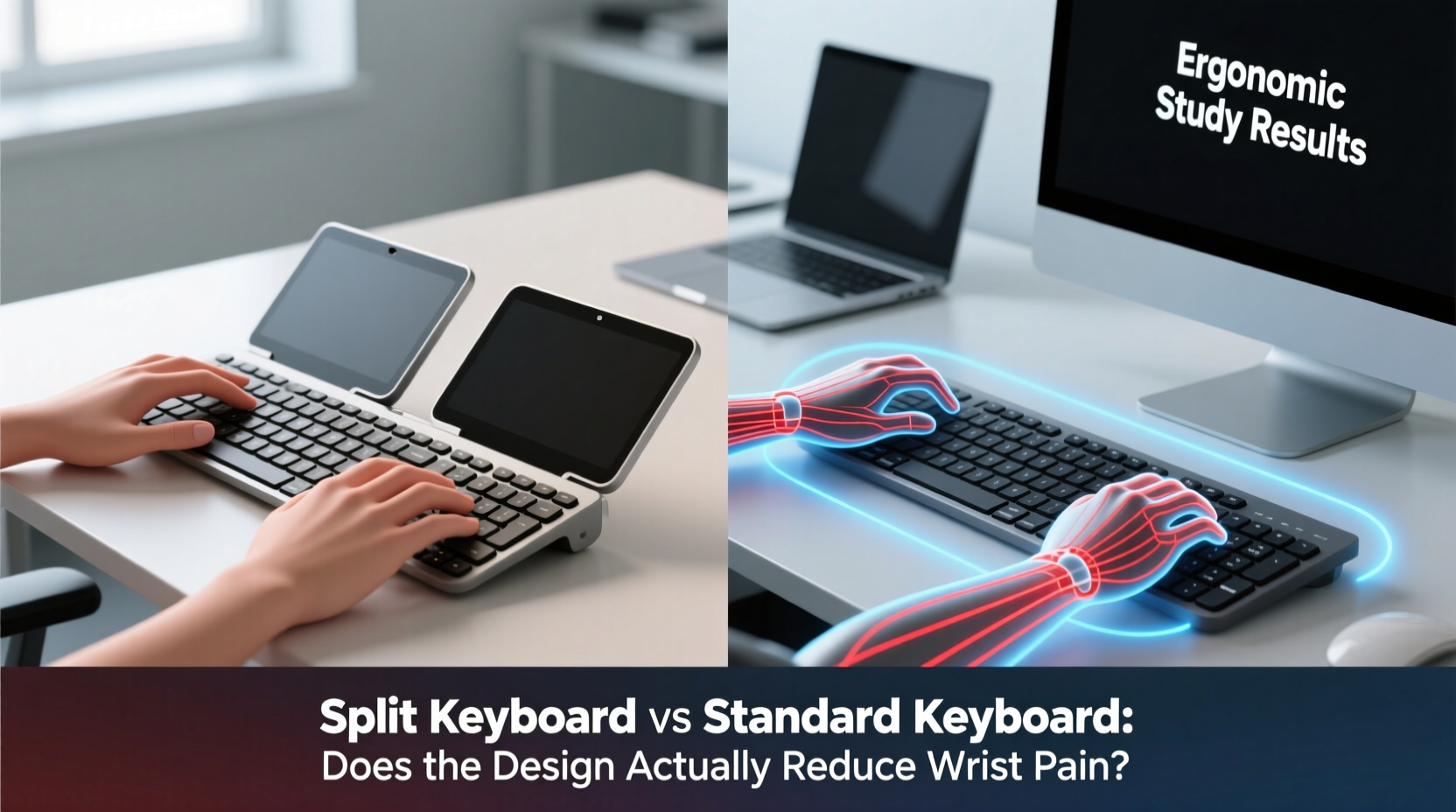 split keyboard vs standard keyboard does the split design actually fix wrist pain
