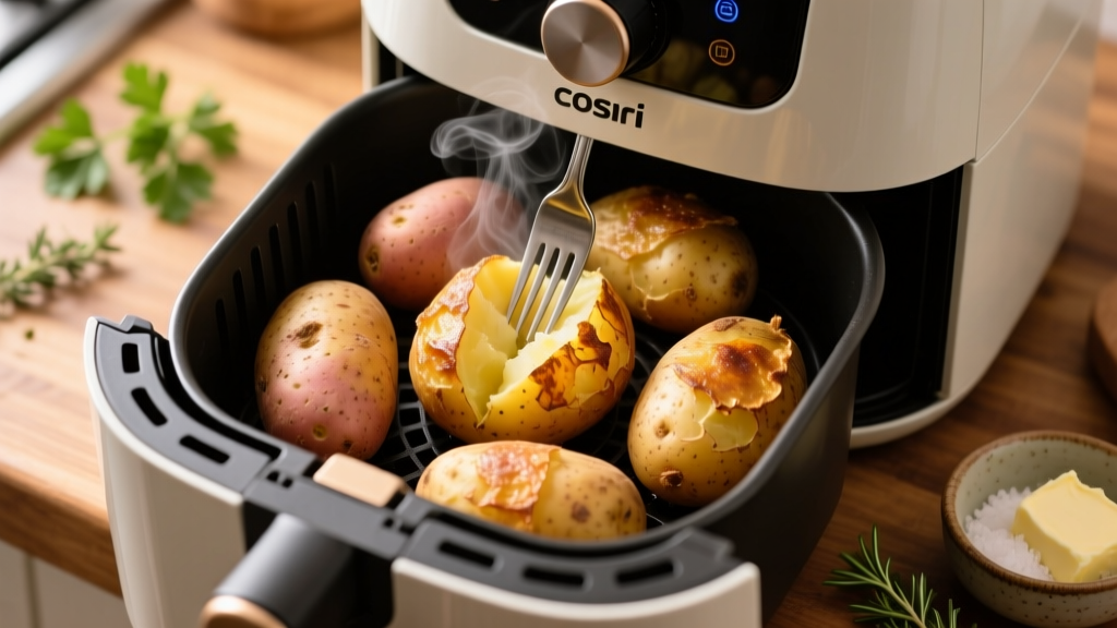 Perfect Jacket Potatoes in a Cosori Air Fryer